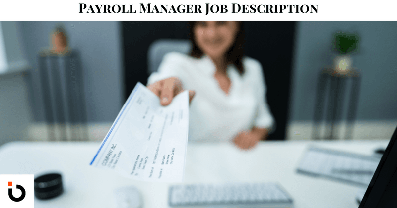 payroll manager job description