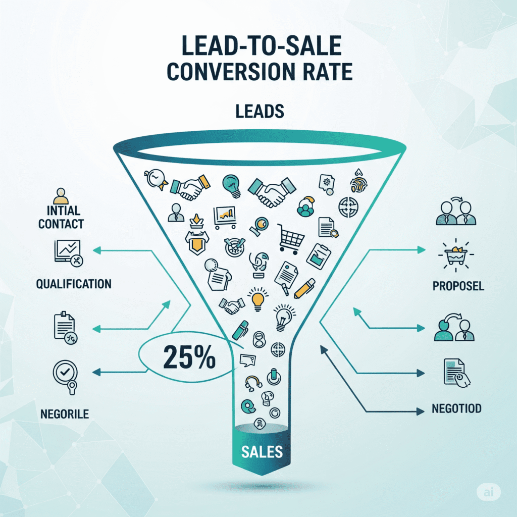 Lead to Sales Conversion Rate