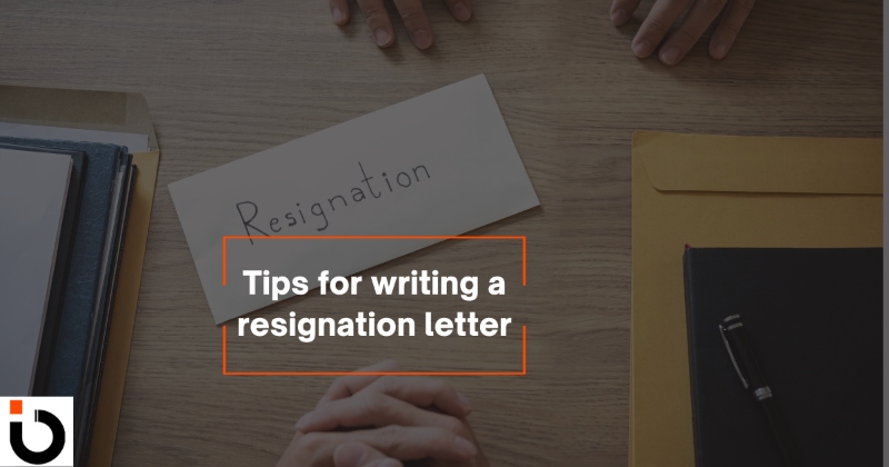 Short resignation letter