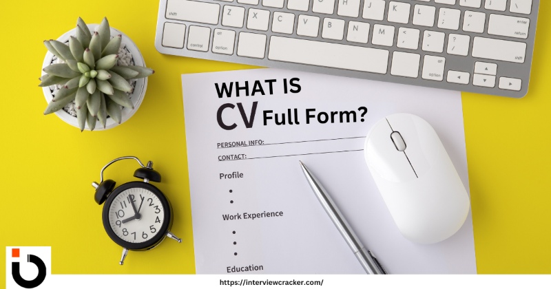 what is cv full form