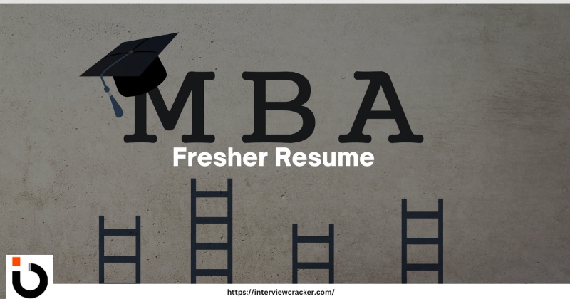 mba fresher resume