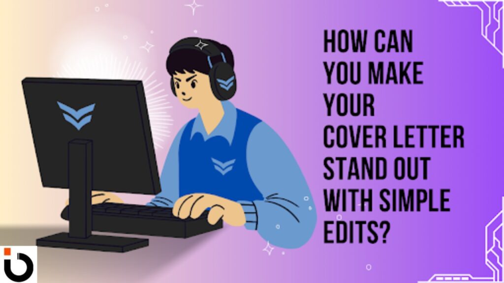 edit in cover letter