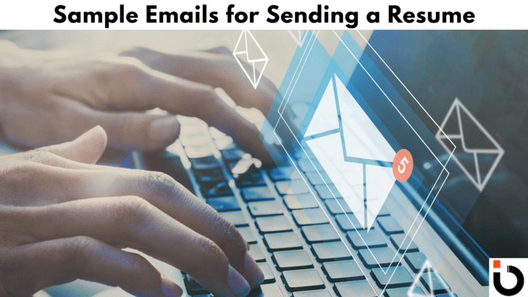 10 Sample Emails for Sending a - Sample Emails For Sending A Resume 768x432 