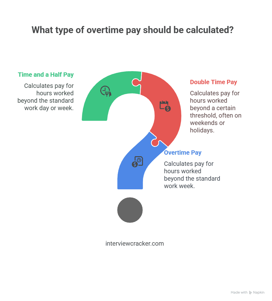 Overtime Calculator, Double Time Pay, Time and a Half Calculator