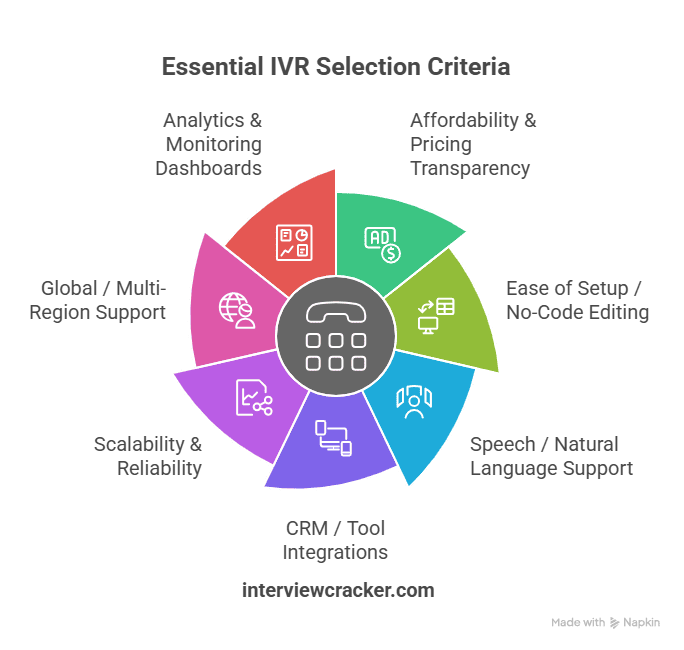 Key Criteria for Selecting a Small Business IVR