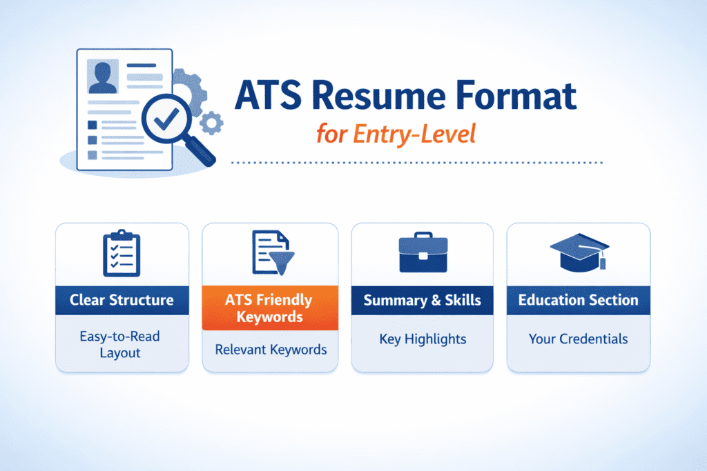 ATS Resume Format for Entry-level
